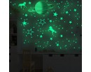 Glow in The Dark Stars Saturn Luminous Unicorns - Glowing Stars for Ceiling and Wall Decals